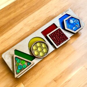 MÓJ PIERWSZY SORTER - Kolory i Kształty sorter sensoryczny