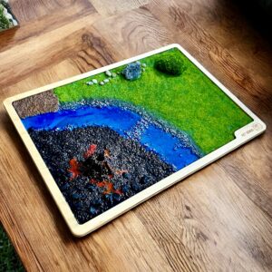 Panel tematyczny PARK JURAJSKI z wulkanem XXL