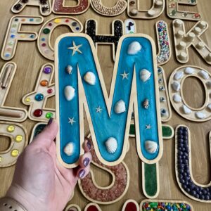 LITERA SENSORYCZNA - SENSORYCZNY ALFABET MONTESSORI