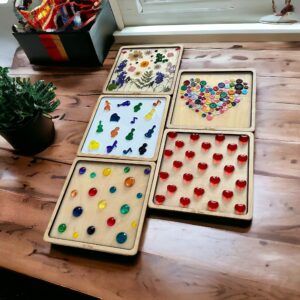 ARTLOVE - zestaw 5 paneli sensorycznych - ścieżka sensoryczna