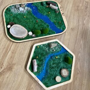 LAS - Leśna Polana - makieta sensoryczna Montessori do odgrywania ról