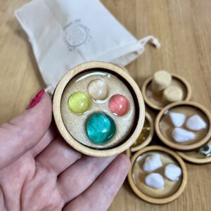 MEMORKI SENSORYCZNE w woreczku panele sensoryczne 6 cm wyprzedaż