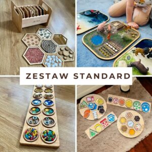 ZESTAW STANDARD - POMOCE SENSORYCZNE DO BAWIALNI, PRZEDSZKOLA