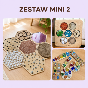 Zestaw MINI 2 – startowy zestaw pomocy sensorycznych do bawialni, przedszkola, gabinetu