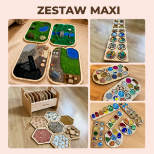 Zestaw MAXI – rozbudowany zestaw pomocy sensorycznych