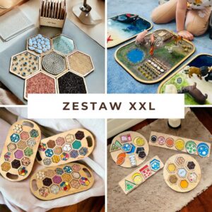 ZESTAW XXL - POMOCE SENSORYCZNE DO BAWIALNI, PRZEDSZKOLA