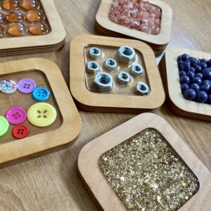 SENSORKI - mini panele sensoryczne w kształcie kwadratu LIMITOWANA WERSJA