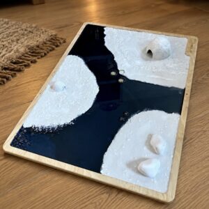 Makieta sensoryczna Mroźna Kraina na stolik IKEA LÄTT