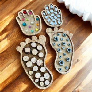 Zestaw stóp i dłoni sensorycznych