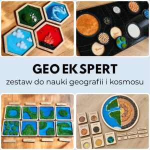 GEO EKSPERT – zestaw do nauki geografii, przyrody i kosmosu