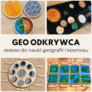 GEO ODKRYWCA – zestaw do nauki geografii i kosmosu